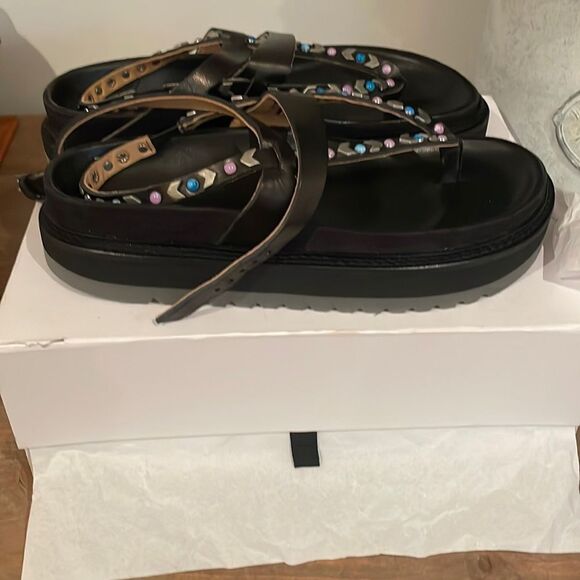 🎀 SSENSE AUTHENTIC Isabel Marant Ellham sandals 39 - Picture 6 of 11